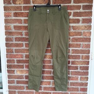 Prana Olive Green Womens Pants. Size 8.